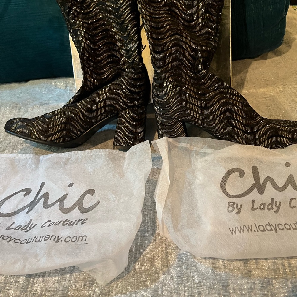 CHIC by Lady Couture. This boots are so comfortable with a cushiony insides.